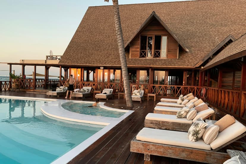 Hotel room booked through a partner store